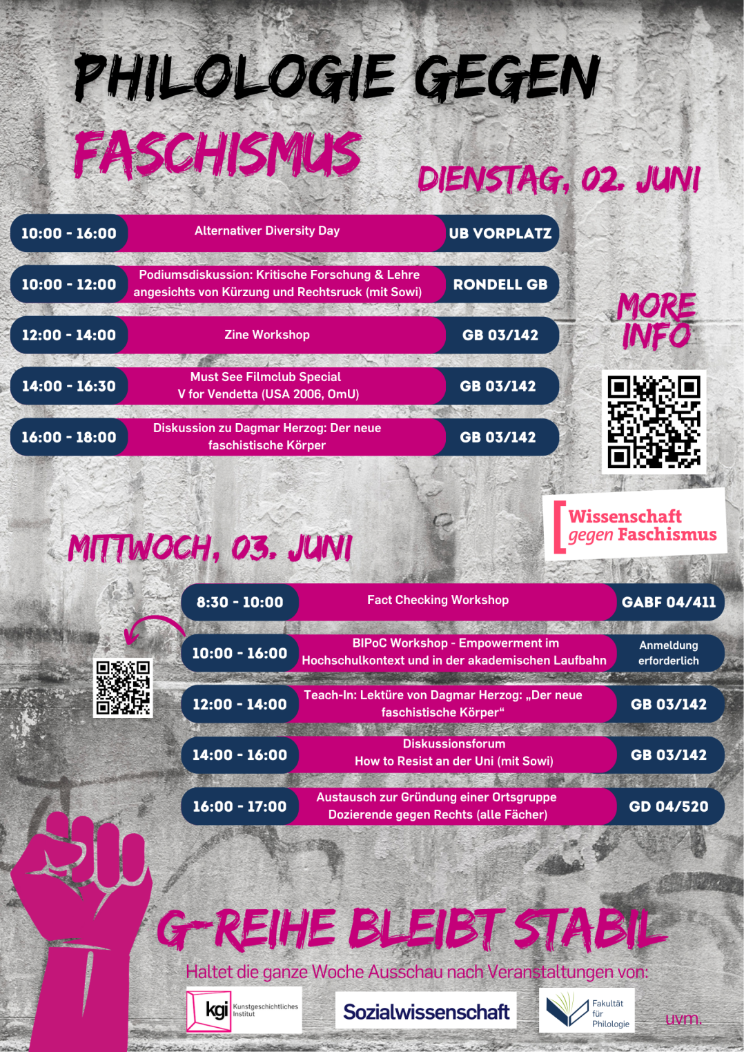 G Reihe Bleibt Stabil Plakat A3 Pink _1_