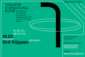 Theater Forschung Ruhr Grit Köppen