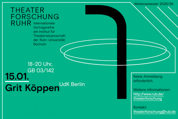 Theater Forschung Ruhr Grit Köppen